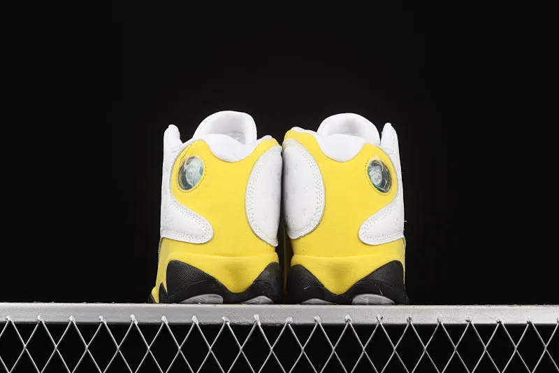 All categories Air Jordan Jordan series basketball shoes Air Jordan 13 G version Air Jordan AJ13 Retro AJ13 Joe 13 racing white and yellow 414571-167